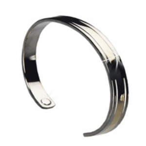 Magnetic Active Bangle - Apollo (Silver)